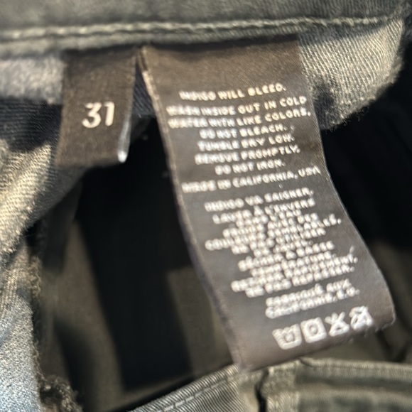 Low rise stretch cargo pants - Picture 3 of 3